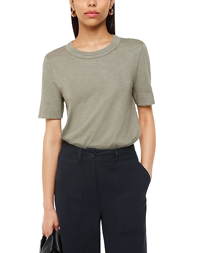Whistles Rosa Double Trim Tee