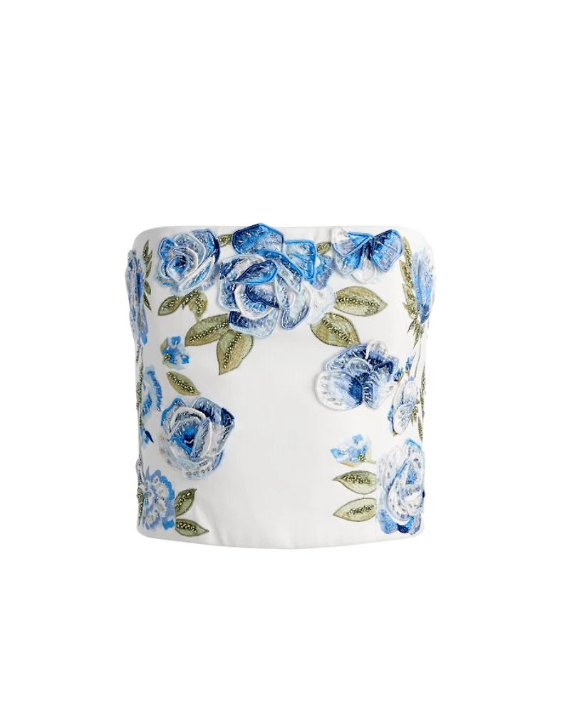 Cece Embroidered Top