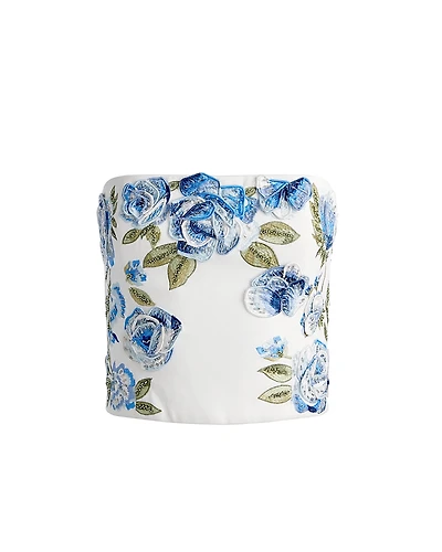 Alice and Olivia Cece Embroidered Top