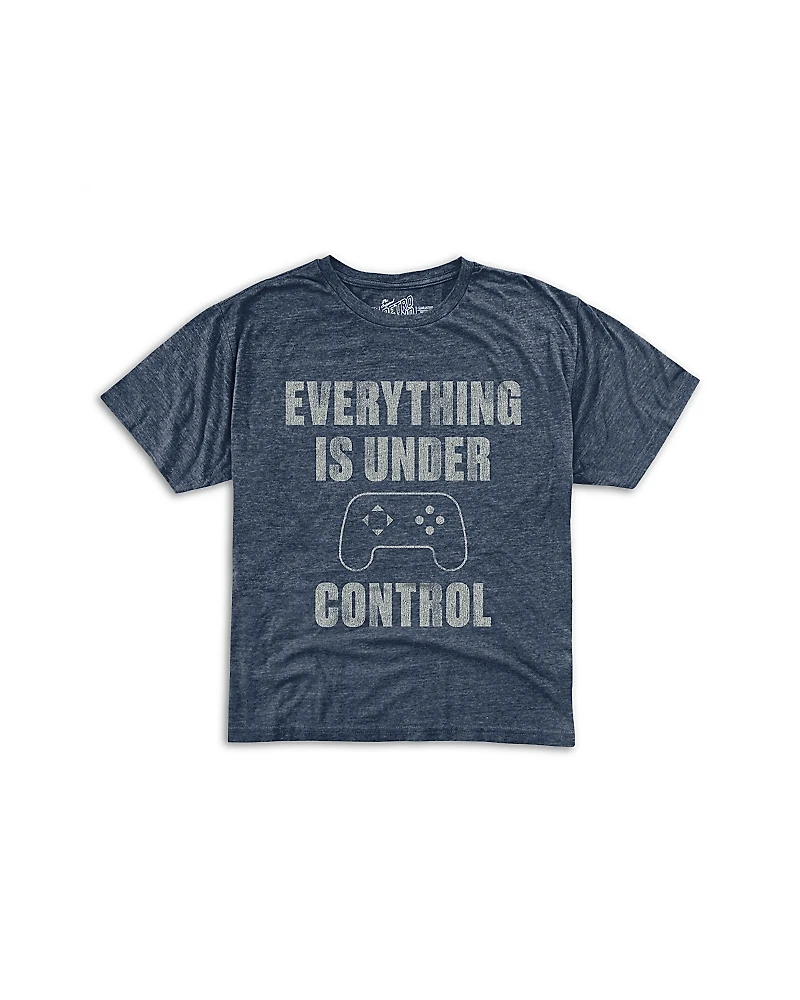 Retro Brand Boys' Everything Is Under Control Video Game Tee - Little Kid