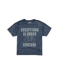Retro Brand Boys' Everything Is Under Control Video Game Tee - Little Kid