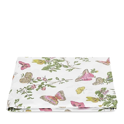 Matouk Baudin Butterfly Percale Fitted Sheet