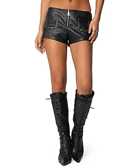 Edikted Studded Micro Shorts