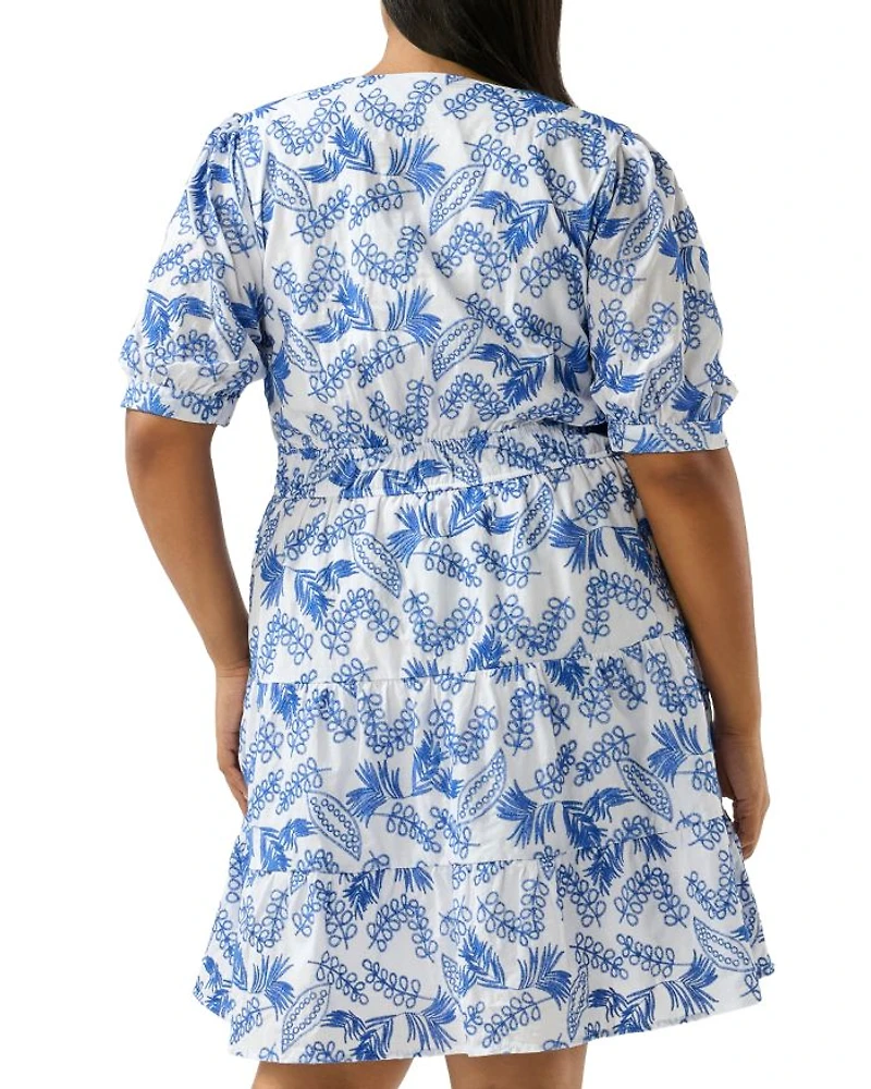 La Croisette Embroidered Dress