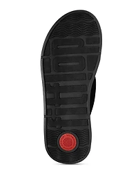 Women's F-Mode Almond Toe Knotted Strap Thong Sandals