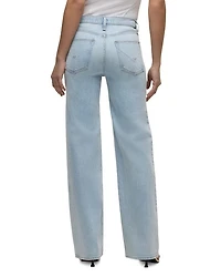 Rosie High Rise Wide Leg Jeans Rearview