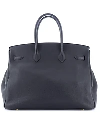 Birkin Handbag Black Togo with Gold Hardware