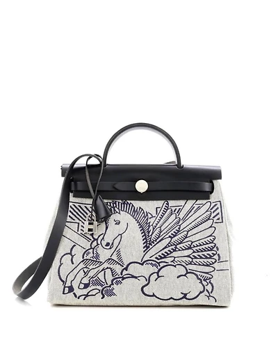 31 Herbag Zip Pegase Pop Toile and Leather