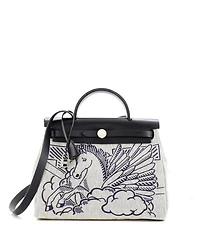 31 Herbag Zip Pegase Pop Toile and Leather