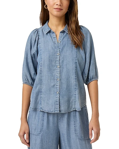 Splendid Violet Indigo Blouse