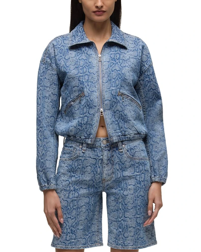 Cropped Zip Jacket