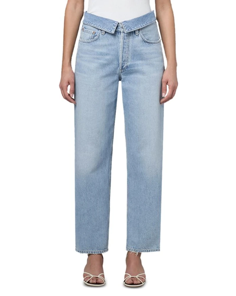 Echo Tapered Foldover Jeans Syllable