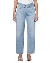 Agolde Echo Tapered Foldover Jeans