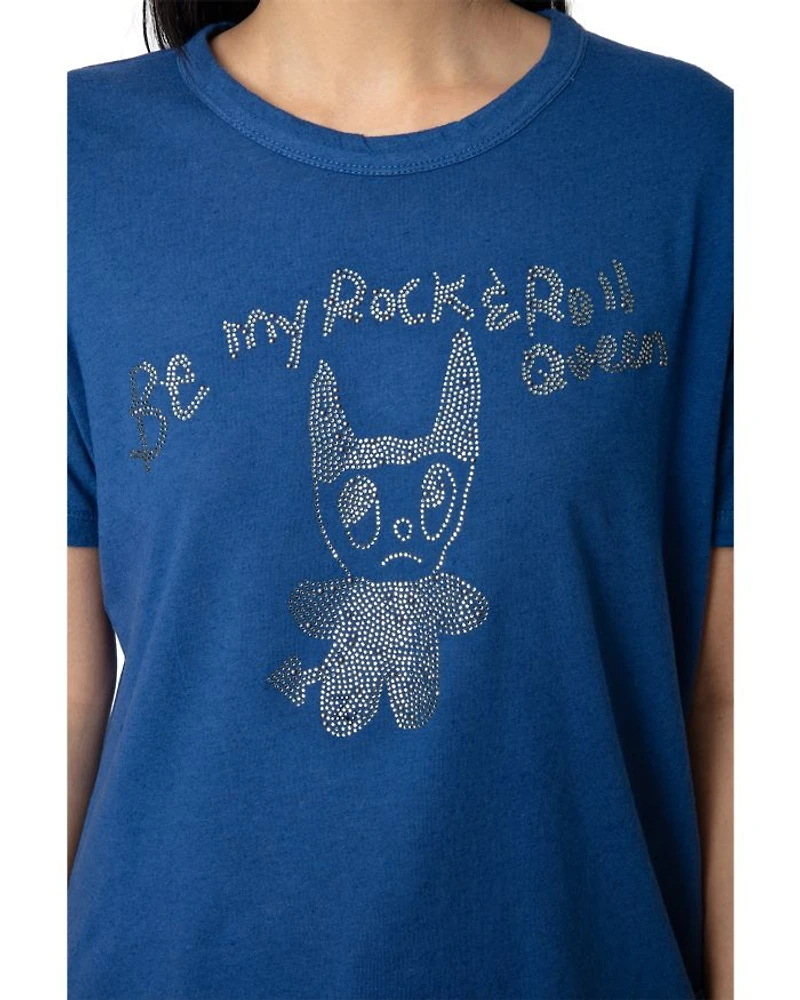 Woos Rock Devil Ringer Tee