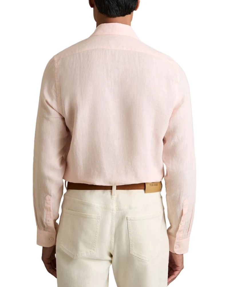 Ruban Long Sleeve Button Front Shirt