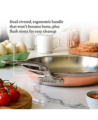 CopperBond® 12.5" Induction Copper Skillet