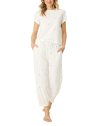 Pj Salvage Dainty Daisy Pajama Set