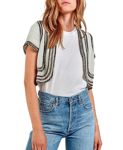 As by Df Kiki Beaded Capelet