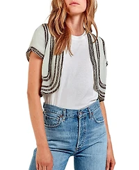 As by Df Kiki Beaded Capelet