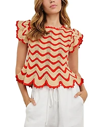Rails Coen Crochet Top