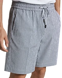 Elastic Drawstring 8.66" Shorts