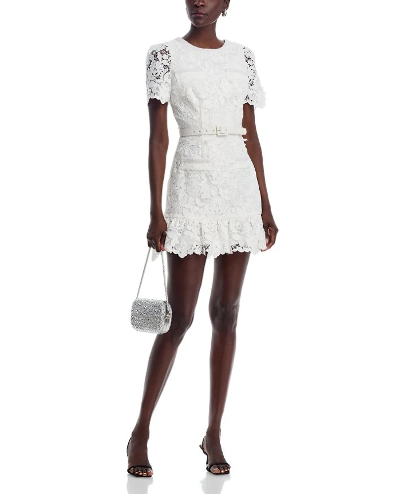 Garden Lace Mini Dress