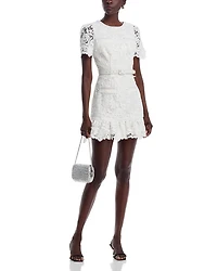 Garden Lace Mini Dress
