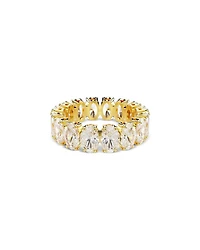 Matrix Oval Crystal Eternity Ring
