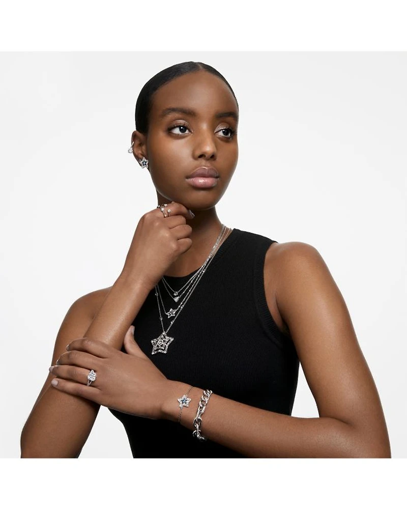 Stilla Square Crystal Ring
