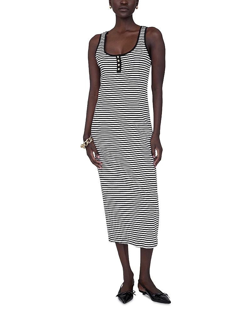 Anine Bing Alessia Tank Midi Dress