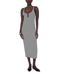 Anine Bing Alessia Tank Midi Dress