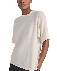 Reiss Les 100 Ciels Knitted T Shirt