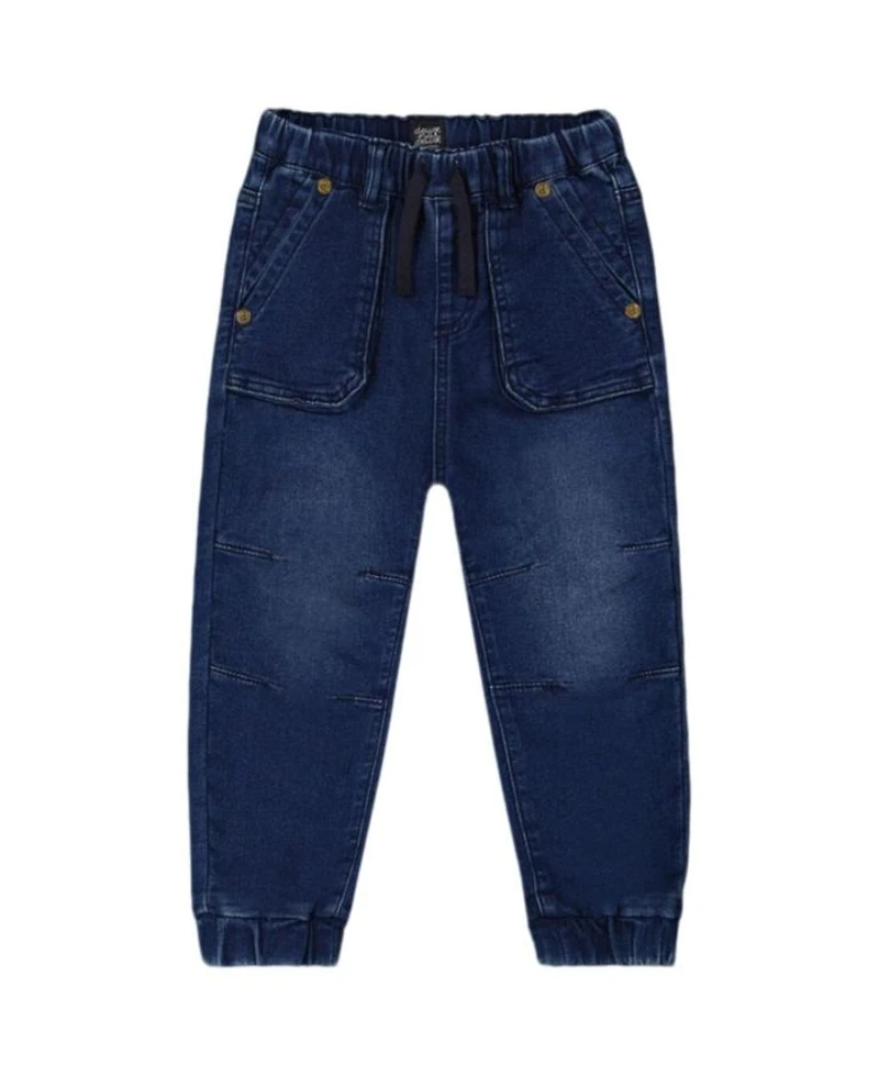 Boys' French Terry Denim Jogger Pant