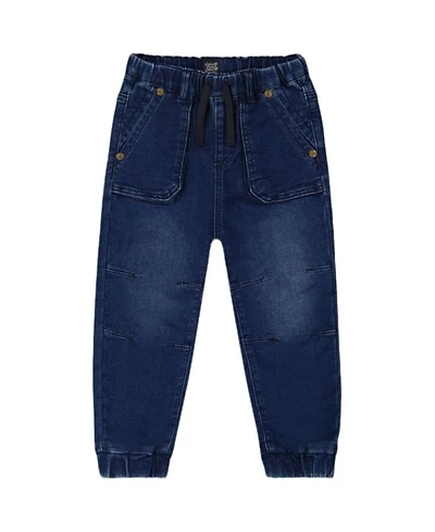 Boys' French Terry Denim Jogger Pant