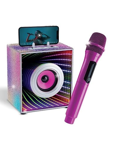 Trend Tech Brands Pop Star Infinity Lights Karaoke Set - Age 6+ Years