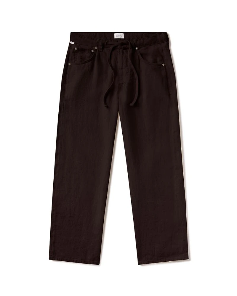 Brynn Drawstring Linen Trousers