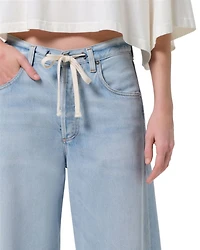 Brynn High Rise Wide Leg Jeans Portola