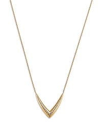 Bloomingdale's Fine Collection Diamond Chevron Necklace