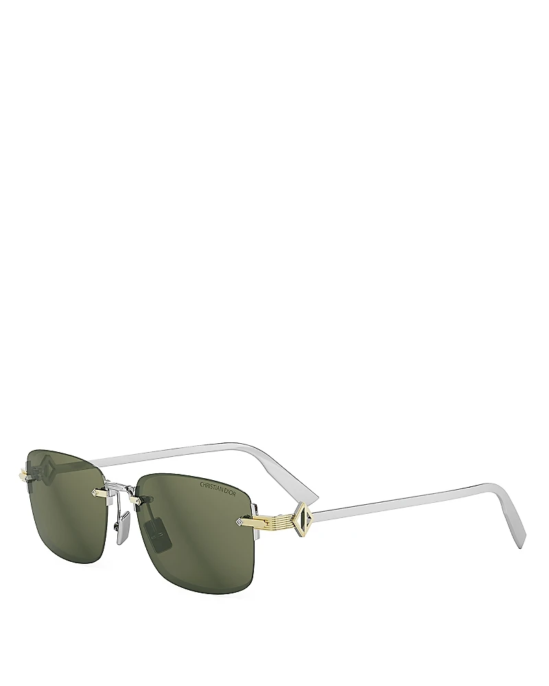 Dior Cd Diamond S11U Rectangle Sunglasses, 54mm