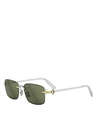 Dior Cd Diamond S11U Rectangle Sunglasses, 54mm