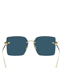 CDior S3U Square Sunglasses, 60mm