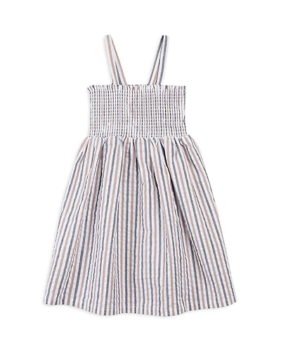 Girls' Striped Seersucker Dress - Little Kid