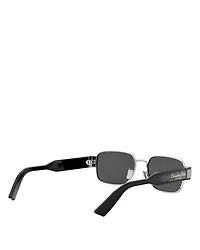 Christian Dior Label S2U Silver Rectangular Sunglasses, 54mm