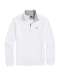 Vineyard Vines Saltwater Quarter-Zip Sweater