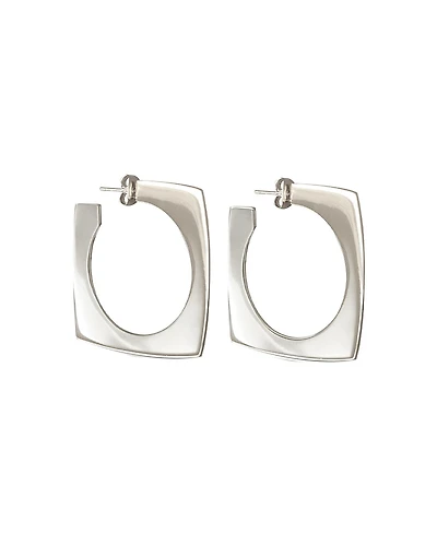Cxc Aldaba Slim Hoop Earrings