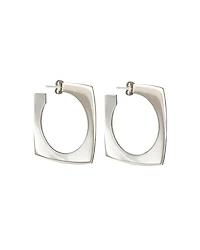 Cxc Aldaba Slim Hoop Earrings