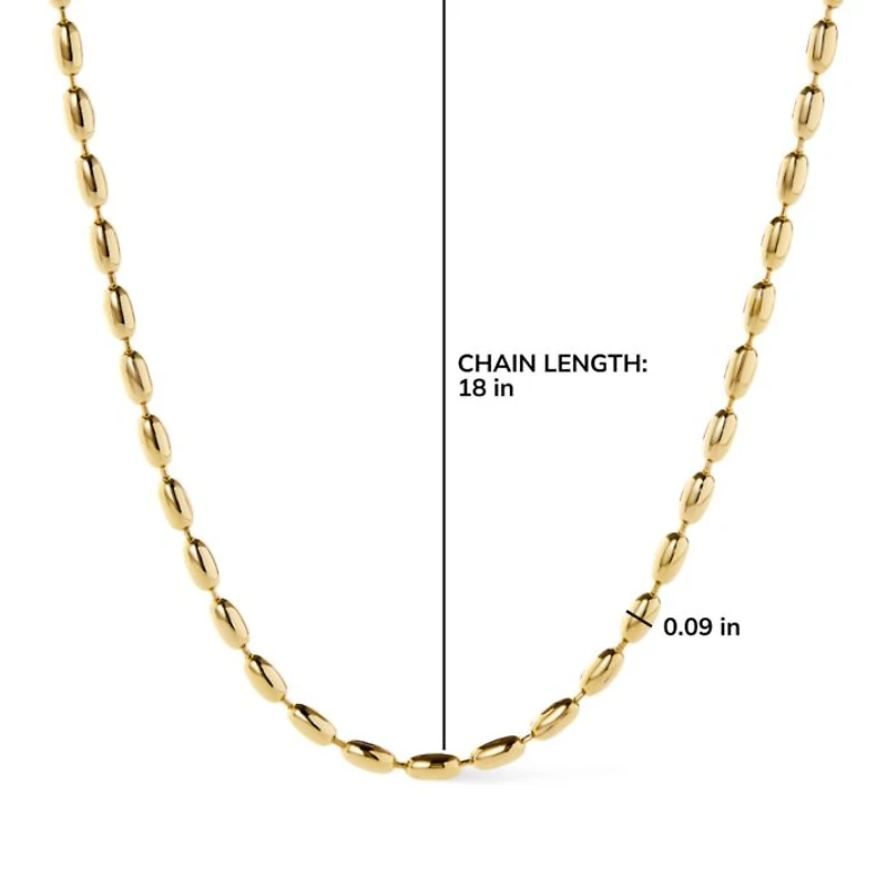 Capri Ball Chain Necklace