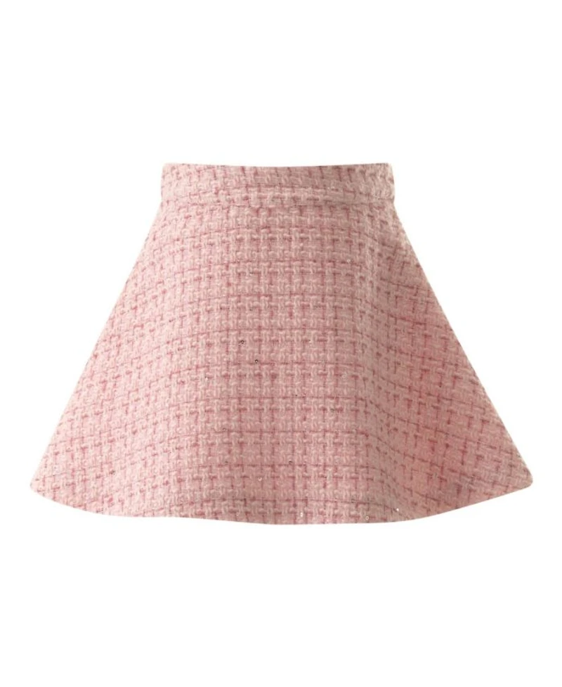 Girls' Tweed Jacket and Skirt Set - Little Kid, Big Kid