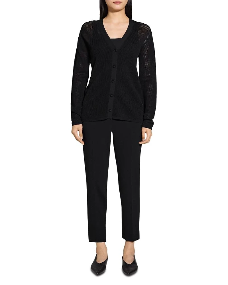 V Neck Cardigan Sweater