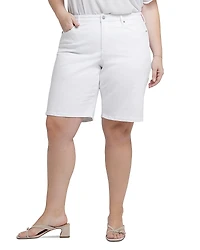 Nydj Plus Lily Denim Shorts